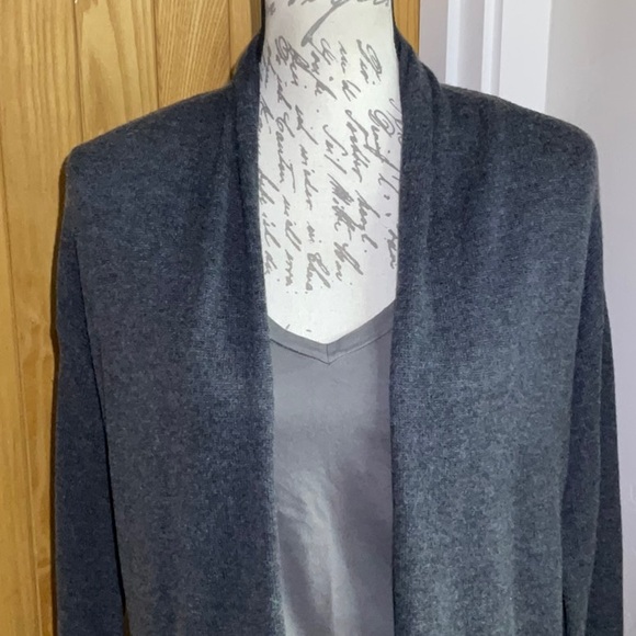 Banana Republic Women’s Open Cardigan Sweater w/ Side Zips. Grey. XS - Picture 11 of 16